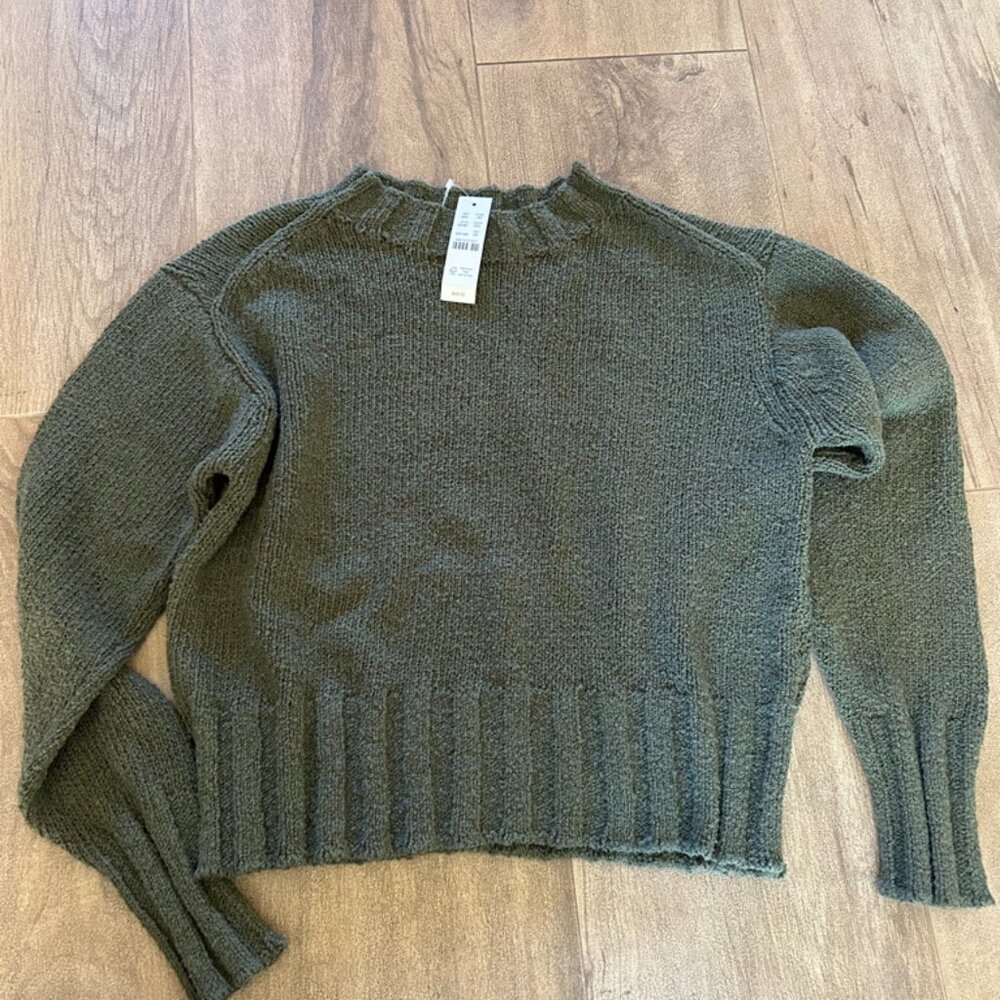 J. Crew Brand New Tags on Sweater in Khaki Green XS